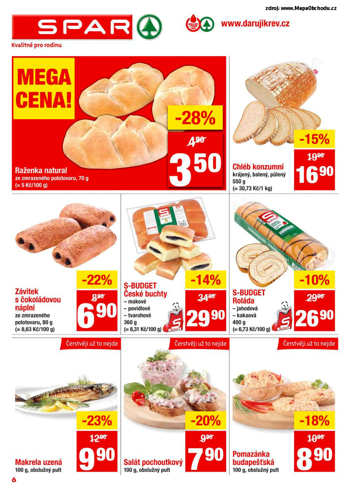 Stránka č. 6 - Akční leták Spar