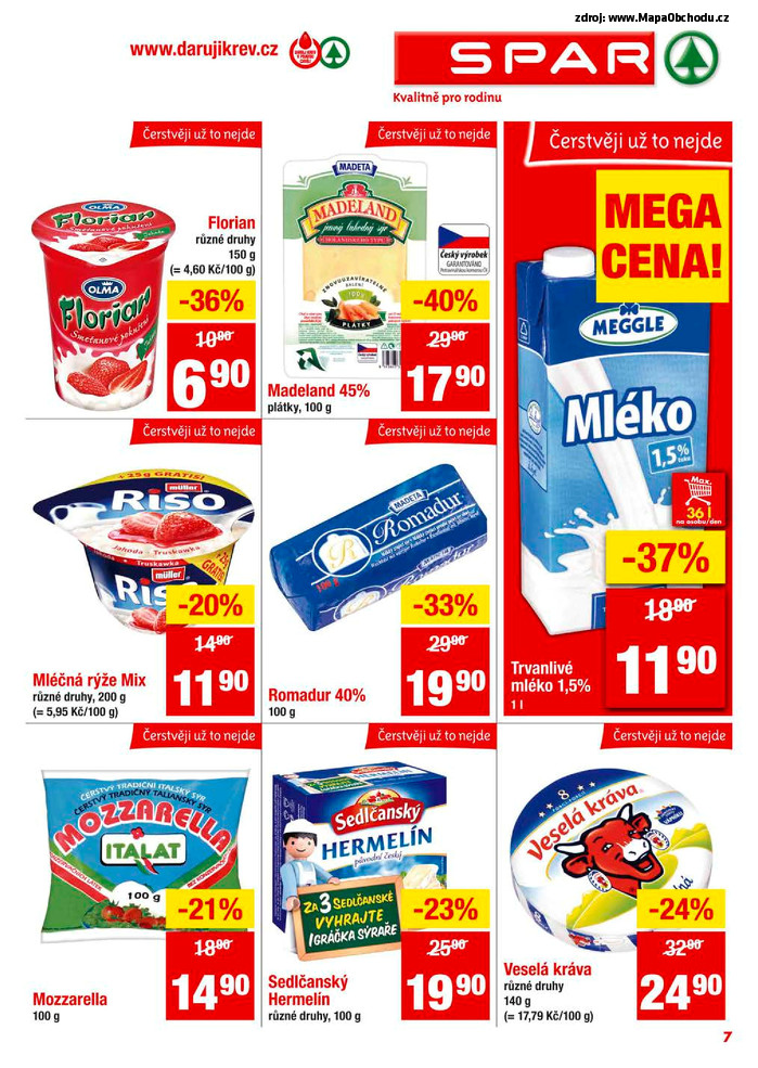Stránka č. 7 - Akční leták Spar